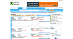 Desktop Screenshot of digitaltenders.in